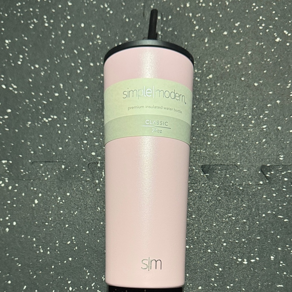 Simple Modern Pink Insulated Tumbler